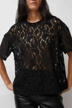 Fashion Ada Tee in Black Collections|Tops