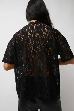 Fashion Ada Tee in Black Collections|Tops