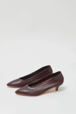 Fashion After Party Pump in Oxblood Collections|Clogs And Shoes