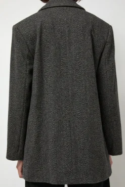Clearance Aki Jacket in Grey Jackets & Outerwear|Clothing