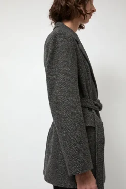 Clearance Aki Jacket in Grey Jackets & Outerwear|Clothing
