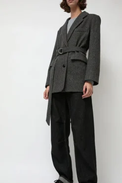 Clearance Aki Jacket in Grey Jackets & Outerwear|Clothing