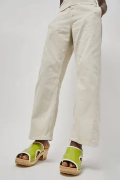 New Alexis Clog on Mid Heel in Apple Patent Sale Clogs|Collections