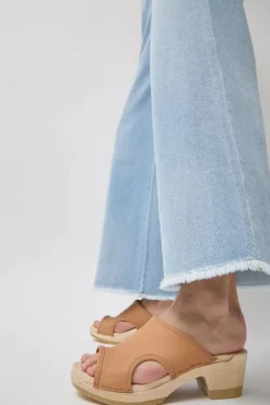 Online Alexis Clog on Mid Heel in Desert Collections|Clog Sandals And Shoes