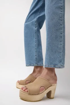 Online Alexis Clog on Platform in Bone Collections|Clog Sandals And Shoes