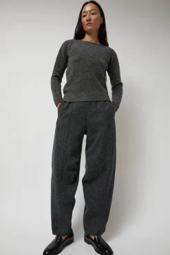 Sale Asymmetric Pullover in Grey Sweaters|Clothing