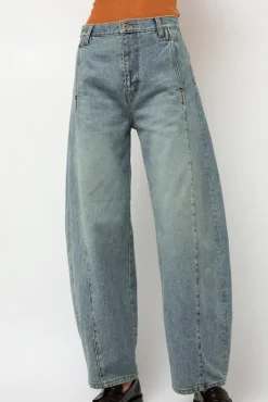 Fashion Barrel Denim Pants in Light Blue Denim|Shorts & Pants