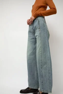 Fashion Barrel Denim Pants in Light Blue Denim|Shorts & Pants