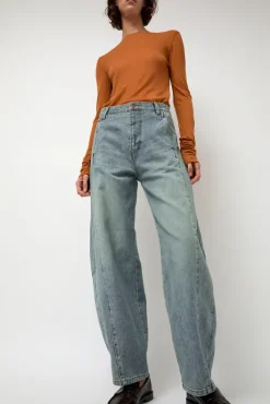 Fashion Barrel Denim Pants in Light Blue Denim|Shorts & Pants