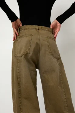 Discount Barrel Denim Pants in Mocha Denim|Shorts & Pants