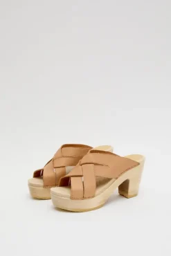 Online Basket Clog on Platform in Desert Sale Clogs|Collections