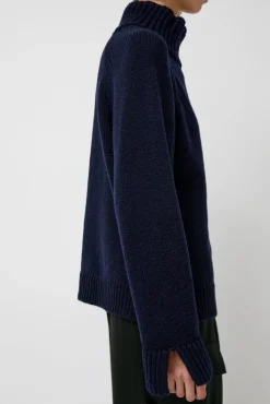Online Benedita Sweater in Navy Sweaters|Clothing