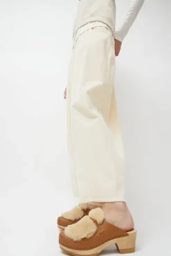 Outlet Billie Fur Clog on Mid Heel in Palomino Clog Sandals And Shoes|Clogs And Shoes