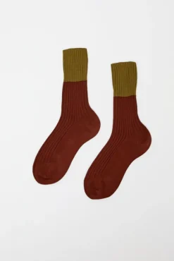 Sale Bitone Cotton Socks in Cocco Collections|Socks & Tights