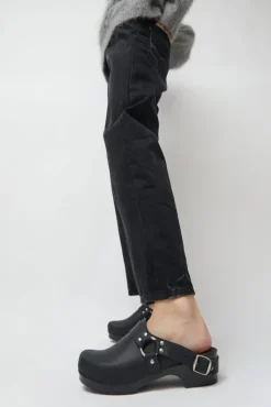 Best Brando Clog on Vintage Base in Black on Black Base Collections|Clog Sandals And Shoes