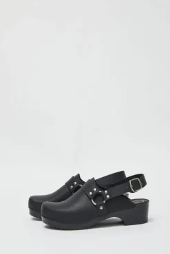 Best Brando Clog on Vintage Base in Black on Black Base Collections|Clog Sandals And Shoes
