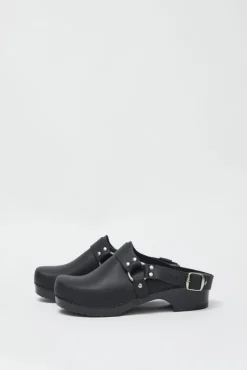 Best Brando Clog on Vintage Base in Black on Black Base Collections|Clog Sandals And Shoes