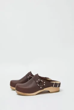 Sale Brando Clog on Vintage Base in Molasses Collections|Clog Sandals And Shoes