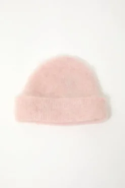 Discount Brushed Mohair Beanie in Blush Holiday Gift Guide|Collections