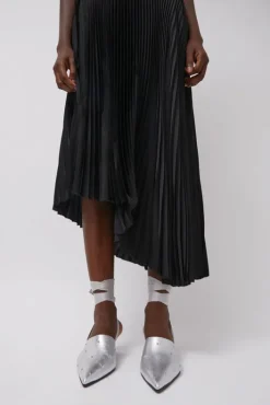 Sale Byul Ribbon Mules in Silver Collections|Clogs And Shoes