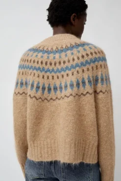 Online Cardiff Sweater in Camel and Blue Holiday Gift Guide|Collections