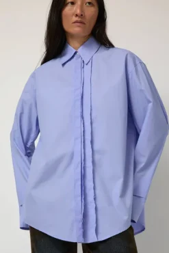 New Carelia Ample Shirt in Blue Tops|Clothing