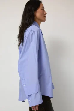 New Carelia Ample Shirt in Blue Tops|Clothing