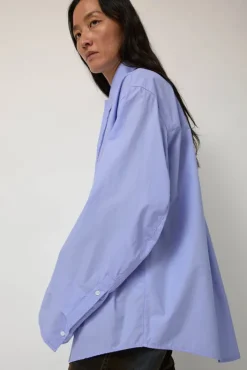 New Carelia Ample Shirt in Blue Tops|Clothing