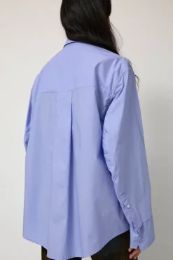 New Carelia Ample Shirt in Blue Tops|Clothing