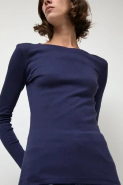 Sale Cashcot Rond T-Shirt in Night Collections|Tops
