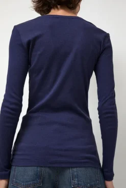 Sale Cashcot Rond T-Shirt in Night Collections|Tops