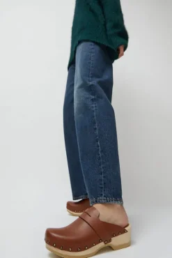 Outlet Charlotte Studded Clog on Low Base in British Tan Holiday Gift Guide|Collections
