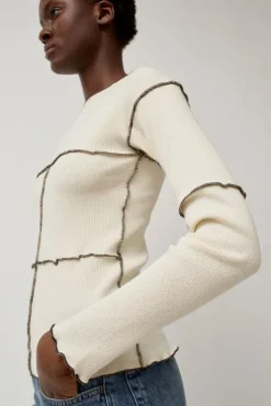 Hot Cinder Longsleeve in Undyed Tops|Clothing