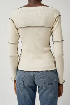Hot Cinder Longsleeve in Undyed Tops|Clothing