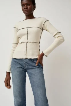 Hot Cinder Longsleeve in Undyed Tops|Clothing