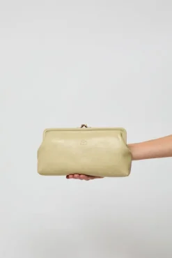 Fashion Classic Clutch in Pistachio Bags|Accessories