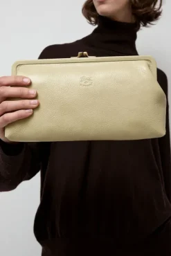 Fashion Classic Clutch in Pistachio Bags|Accessories