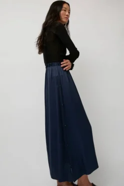 New Clavo Skirt in Blue Black Collections|Skirts