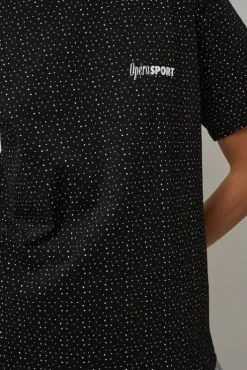 Clearance Clive Unisex T-Shirt in Dots Tops