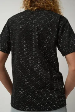Clearance Clive Unisex T-Shirt in Dots Tops