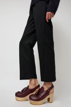 Discount Coco Clog on Platform in Maroon Clog Sandals And Shoes|Clogs And Shoes
