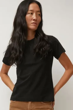Online Coco Tee in Black Tops|Clothing
