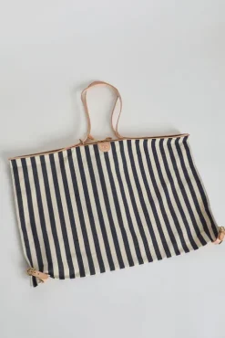 Best Collapsible Travel Bag in Riga Blue and Naturale Collections|Bags