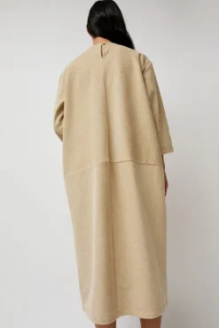 Online Corduroy Radient Dress in Ivory Collections|Dresses