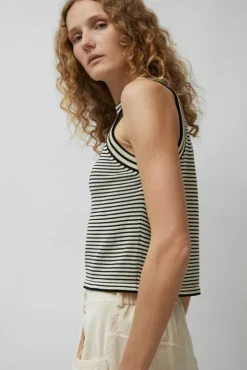 Best Cotton Striped Tank Top in Stripe Collections|Tops