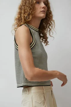Best Cotton Striped Tank Top in Stripe Collections|Tops