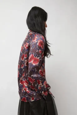 New Cullen Shirt in Red Roses Collections|Tops