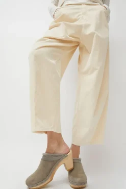 Clearance Dakota Shearling Clog on High Heel in Mist Collections|Clog Sandals And Shoes
