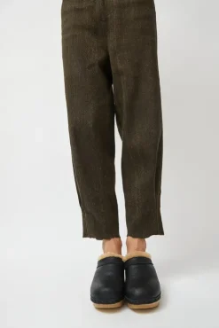 Sale Dakota Shearling Clog on Mid Heel in Ink Aviator Holiday Gift Guide|Collections