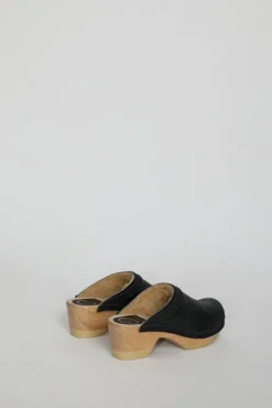Sale Dakota Shearling Clog on Mid Heel in Ink Aviator Holiday Gift Guide|Collections